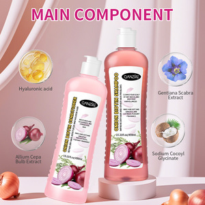 Shampooing et traitement 2-en-1 à l'oignon, à la biotine et au romarin pour des cheveux doux et brillants, prévention de la chute des cheveux, éclaircissement, contrôle de l'huile, fortifiant - Product Image 3