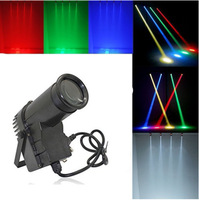 RGBW Mini DMX512 IP20-zertifiziertes Ra80 CRI Disco-Beam LED-Bühnenlicht mit Spiegelkugel Pin Spot - 50.000 Stunden Lebensdauer