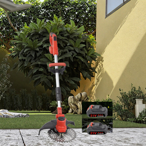 เครื่องตัดหญ้าแบบพกพา แบตเตอรี่ลิเธียม 24V ชาร์จไฟได้ ไร้สาย 2500W ขนาดเล็ก สำหรับงาน DIY ระดับอุตสาหกรรม ใบมีดเหล็ก ปรับได้ รุ่น ODM-5C Bat - Product Image 2