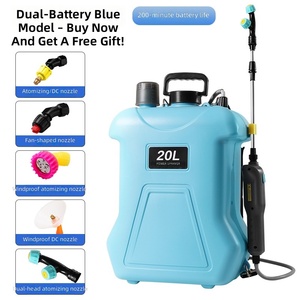 20L Cold Fogger Backpack Sprayer High Double <b>Battery</b> <b>Operated</b> Agricultural Pesticide Fertilizer Disinfection 1 011 - Product Image 6
