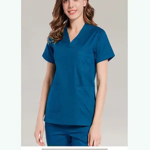 Ensemble médical réutilisable personnalisé, blouses médicales classiques, uniformes d'infirmière, vêtements en gros, costume