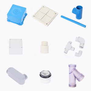 Giá rẻ Giá bán buôn tùy chỉnh Nguyên liệu <span class=keywords><strong>PVC</strong></span> sửa đổi hạt hạt cho ống nhựa - Product Image 4