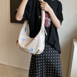 Bag 2025 New Fashion Ladies Crossbody Bag <b>Soft</b> PU <b>Leather</b> <b>Purse</b> Underarm Women Shoulder Bag for Female Trendy Women's Tote Bags - Product Image 4