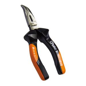 Ttake Bent Half Round Nose <b>Pliers</b> Wire Cutter 160mm Made In Germany - Product Image 1