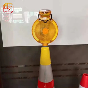 אורות חרוט שמש אדום וצהוב, המשמש לתאורת בטיחות תנועה בכבישים - Product Image 5