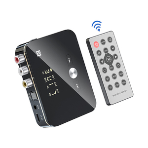 Adaptador de <span class=keywords><strong>Audio</strong></span> Inalámbrico para <span class=keywords><strong>Receptor</strong></span> y <span class=keywords><strong>Transmisor</strong></span> de Otras Marcas <span class=keywords><strong>5.0</strong></span>, <span class=keywords><strong>NFC</strong></span>, LED, Estéreo, Conector AUX de 3.5 mm, RCA, Óptico, Llamadas con Manos Libres - Product Image 1