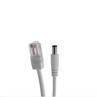 Séparateur POE 48V à 12V étanche 10/100M IEEE802.3 AF adaptateur secteur Standard injecteur d'alimentation de câble pour extension de caméra IP