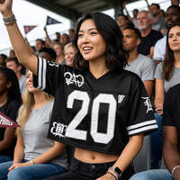 Fanshi Maßgeschneiderte Fußball-Sporttrikots Hochwertige Retro-Fußballtrikots Amerikanische Streetwear Retro-Fußballtrikots