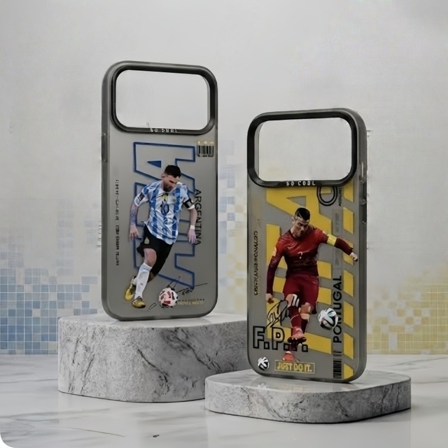 Messi Ronaldo CR7 Football  2026 Case for iPhone 17 16 15 14 13 12 11 Pro Max Coque Soccer Trending Back Cover Soccer Star