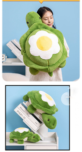 Cuscini da bambino e da bambina adorabili in peluche con pelle di HECION piccola tartaruga cuscini regalo di compleanno - Product Image 5