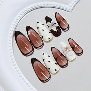 <span class=keywords><strong>Uñas</strong></span> Postizas Acrílicas al por Mayor, Diseño de <span class=keywords><strong>Uñas</strong></span> de Gel, Puntas de <span class=keywords><strong>Uñas</strong></span> Reutilizables, Kits de Manicura - Product Image 4