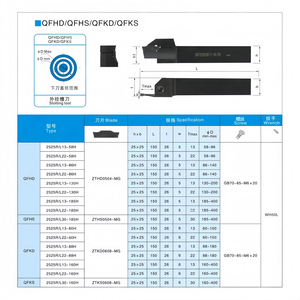 DLT QEFD QECD QEGD QEHD OD Nutenfräserhalter passend für ZTH ZTK ZTF <span class=keywords><strong>ZTG</strong></span> Einsätze CNC-Drehmaschine Direkt ab Werk - Product Image 5