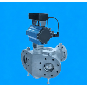 โคเปอร์ริออน WZK 50 วาล์วแบ่งการไหลแบบสองทิศทาง วาล์วควบคุมเหล็กหล่อ AC 220 V สื่อสารร่วมกับอุณหภูมิปกติ - Product Image 1