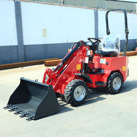 Produk Laris Manis Wheel Loader 4x4 untuk Konstruksi, Pemindahan Tanah, Pembersihan Salju, dan Pertanian