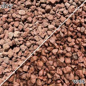 Jardines de piedra natural Paisajismo exterior Albaricoque Naranja Grava roja Drenaje de pavimentación de piedra triturada decorativa Durable para - Product Image 3