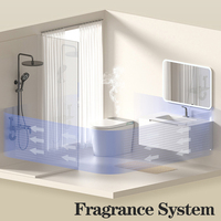 Capteur automatique chasse d'eau intelligente wc commode automatique cuvette p piège en céramique salle de bain toilette intelligente