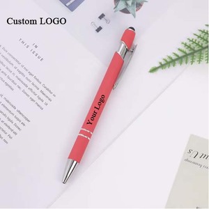 Custom Logo Click Ballpoint <b>Pen</b> with Soft Feel and Spray Finish for Corporate Giveaways - Product Image 1
