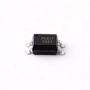 Optoacoplador Genuino PC817C, Aislamiento de 5000V, CTR del 200-400%, Encapsulado DIP-4, En Stock - Product Image 3