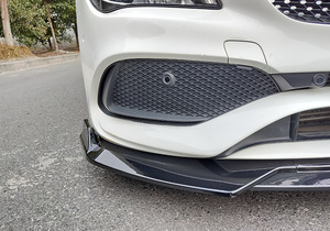 W117 <span class=keywords><strong>AMG</strong></span> Style Lèvre avant Accessoires d'extérieur de voiture Pare-chocs avant Spoiler Lip Kits de carrosserie pour CLA Class W117 2013-2019 - Product Image 3