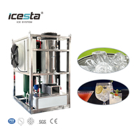 Machine à glaçons en tube ICESTA Compact Plant 5t, haute qualité, meilleur prix