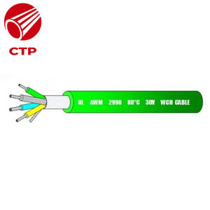 Câble électrique super flexible pour soudage, multi-conducteurs en cuivre, gaine en PVC, plat, pour ordinateur, modèle 30V - Product Image 1