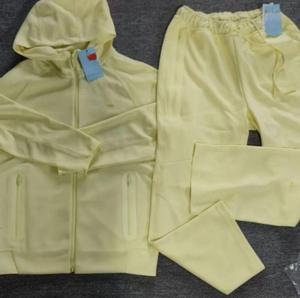 Conjunto Deportivo Personalizado con Logotipo para Hombre, Sudadera de Forro Polar Térmico, Pantalones Deportivos con Cierre para Correr, Talla Grande - Product Image 4