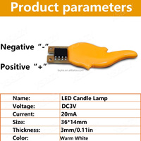 Nouvelle Conception de Bougies LED à Filament Scintillant 3V, Décoration DIY, Lampe LED, Lumière Blanc Chaud, Rouge, Vert, Bleu, Rose