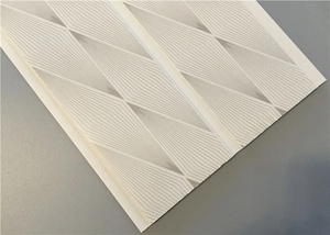 Panneau de plafond en PVC brillant pour décoration, lambris, plafond, cielo rasato, panneau de plafond en PVC fabriqué en Chine pour la maison - Product Image 2