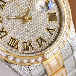 Montres mécaniques de luxe de marque 2026, montres mécaniques pour hommes et femmes de haute qualité, avec diamants, tendance - Product Image 3