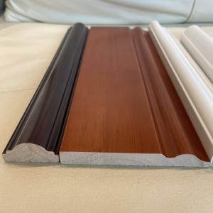 पानी के सबूत डिजाइन छत क्राउन मोल्डिंग पैनल आंतरिक सजावट क्राउन लकड़ी Moldings Primed लकड़ी मोल्डिंग - Product Image 1