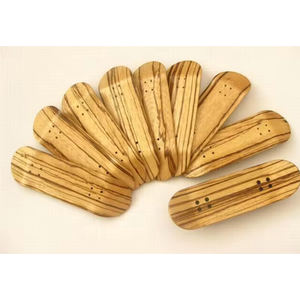 Logotipo personalizado pintura Oem llano vieja escuela en blanco ciego patín canadiense madera dedo monopatín juguete personalizado - Product Image 4