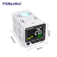 Controlador de Temperatura PID con Entrada Analógica TC RTD Universal, Salida de Relé y SSR, Material ABS, OEM/ODM