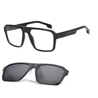 Dernier modèle – Lunettes optiques de haute qualité à monture en acétate pour hommes, rectangulaires, en TR90, avec clip TAC – Lunettes optiques chinoises CM304