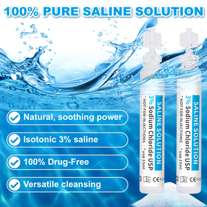 Biểu Tượng Tùy Chỉnh Mũi Thủy Lợi Sodium Chloride 3% Hypertonic Nước Muối Giải Pháp Cho Máy Phun Sương - Product Image 5