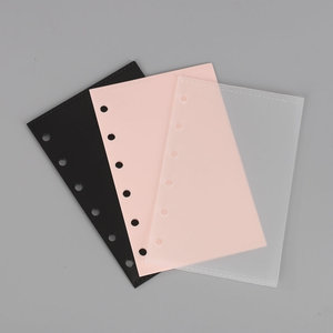 Nouveautés : Système d'enveloppes transparentes en plastique PP pour organiser l'argent, classeur <span class=keywords><strong>A7</strong></span> pour économiser de l'argent - Product Image 3