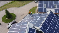 Kit complet de système d'énergie solaire 50kw 40kw 30kw 20kw 10kw Deye Solis onduleur hybride système solaire hybride