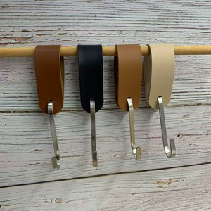Bathroom entryway storage rack <b>hooks</b>, S-shaped coat <b>hooks</b>, no-drill camping iron pot <b>hooks</b>, <b>towel</b> <b>hooks</b>, in stock. - Product Image 4