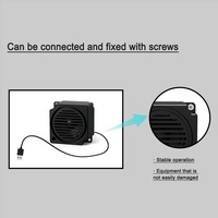 USB 2,0 Altavoces portátiles Mini sistema de sonido para PC Laptop Notebook Plug and Play Pequeños altavoces portátiles para computadora