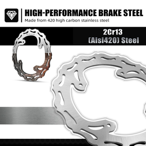 NICECNC จานเบรกหลังขนาด 240 มม. สำหรับ Honda CRF450R ปี 2002-2018 2019 2020 CR250 CR125 ปี 2002-2007 CRF250R ปี 2004-2020 - Product Image 4