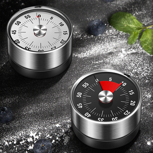 Wholesale <b>Kitchen</b> Mechanical <b>Timer</b> Cooking Magnetic Time Manager Rotary Stainless Steel Countdown - Product Image 6