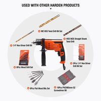 HARDEN TOOLS - Herramienta Eléctrica de Calidad Confiable para la Construcción, Taladro Recargable, Taladro de Impacto