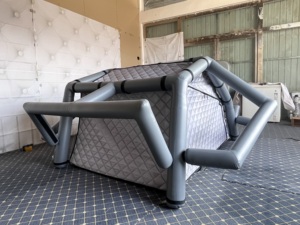 เต็นท์หลังคา Playdo Inner Tent <span class=keywords><strong>Sky2</strong></span> สำหรับ 2-3 คน ใช้ได้ทุกฤดู พร้อมเสาเหล็กหกเหลี่ยม/เพชร ผ้า Oxford ดีไซน์ห้องนอนเดียว - Product Image 4