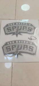Motif carré personnalisé en strass thermocollants pour vêtements, sacs et chaussures, motif football Spurs - Product Image 5