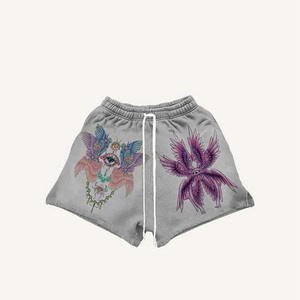 ชุดลำลองผู้ชายไซส์ใหญ่พิเศษ ผ้าคอตตอน 100% ระบายอากาศได้ดี 500GSM ไร้ตะเข็บ ถักแบบฟิวส์ พิมพ์ลายแบบรีดร้อน สไตล์วินเทจ พร้อมโลโก้สั่งทำ - Product Image 4