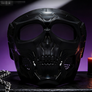 Casque tactique avec visière pour moto tout-terrain et vélo, en ABS, coupe-vent, pour adultes - Product Image 2