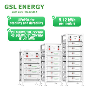 Batería de Litio GSL Energy, la Mejor para Almacenamiento de Energía en el Hogar, Montada en Rack, Batería LiFePO4 con BMS Inteligente para Distribución - Product Image 2