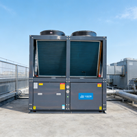 Chauffe-eau à pompe à chaleur (pompe à chaleur air-eau) 380V, réfrigérant R-32, -30-45°C, pour eau chaude sanitaire et systèmes de chauffage domestiques