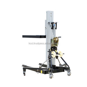 Elevador de material manual de aluminio portátil tipo cilindro personalizado LGA para carga de elevación con CE ISO - Product Image 1