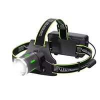 Linterna Frontal Láser Blanca Ultrabrillante de 10W, Venta al Por Mayor de Fábrica, Rotación de 360 Grados, Función de Zoom, Carga Tipo-C, para Hogar y Exteriores