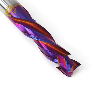 Фреза компрессионная твердосплавная с 3 лезвиями для ЧПУ, для верхнего и нижнего реза, хвостовик 9,5 мм, для обработки дерева, 3-лезвийная, 3Wing - Product Image 2